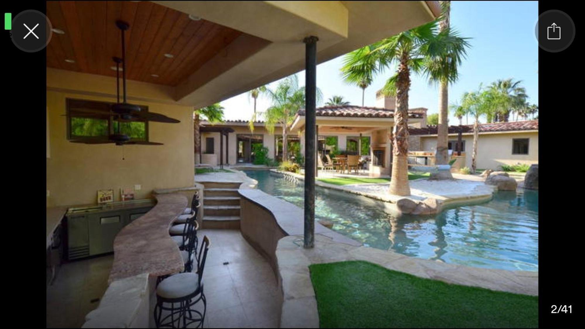 Warm Sands Villa-Moving River/Island Palm Springs Exterior photo